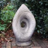 Statues & Sculptures Contemporary-Twister Contemporary Stone Garden Sculpture