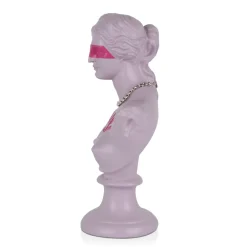 Statues & Sculptures Figurative|Table Top-Venus Love 35cm Pink Resin Indoor Sculpture