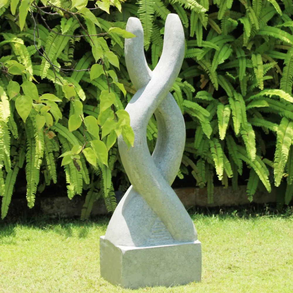 Statues & Sculptures Contemporary-Visage Contemporary Stone Garden Sculpture