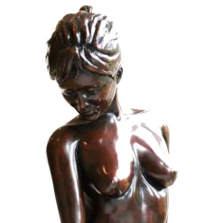 Statues & Sculptures Figurative|Table Top-Warmth of the Sun Figurine Bronze Indoor Sculpture