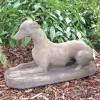 Statues & Sculptures Dogs-Whippet Stone Garden Ornament