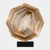 Statues & Sculptures Table Top|Abstract-Xenon Grid 70cm Copper Metal Indoor Sculpture