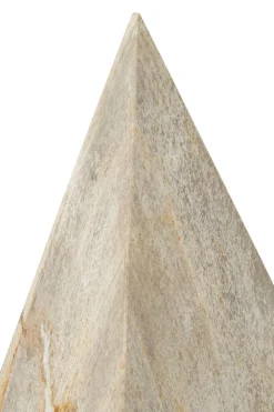 Statues & Sculptures Table Top|Contemporary-Zenith Prism 20cm Wood Indoor Sculpture